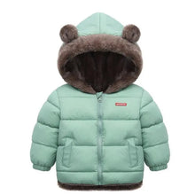 Load image into Gallery viewer, Boys Cashmere Children Coat Winter Thicken Jacket