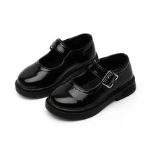 Load image into Gallery viewer, Girls College-Inspired Leather Stylish and Comfy School Shoes