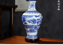 Load image into Gallery viewer, Ceramics Under-glazed Blue and white Porcelain Vase