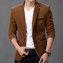 Load image into Gallery viewer, Mens Velvet Wedding Dress Blazer