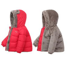 Load image into Gallery viewer, Boys Cashmere Children Coat Winter Thicken Jacket