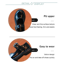 Load image into Gallery viewer, Girls College-Inspired Leather Stylish and Comfy School Shoes