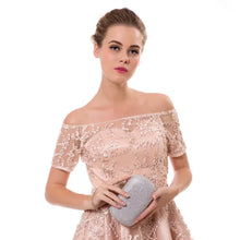 Load image into Gallery viewer, Women Diamond-Studded Chain Shoulder Evening Handbag