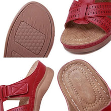 Load image into Gallery viewer, Women Orthopedic Low Heels Comfy Sandals