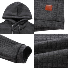 Load image into Gallery viewer, Men Tracksuit Fleece Two Piece Hooded Pullover Set