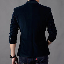 Load image into Gallery viewer, Mens Velvet Wedding Dress Blazer