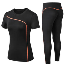 Load image into Gallery viewer, Women Short-sleeved long Pants Sportswear