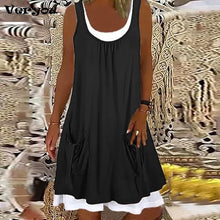 Load image into Gallery viewer, Women O Neck Short Sleeve Party Dress