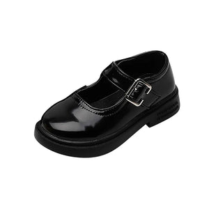 Girls College-Inspired Leather Stylish and Comfy School Shoes