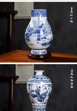 Load image into Gallery viewer, Ceramics Under-glazed Blue and white Porcelain Vase