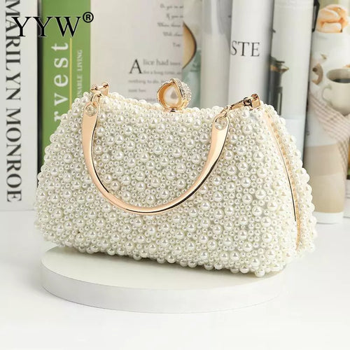 Women Luxury Crystal Evening Clutch Bag Lady Elegant Wedding Purse