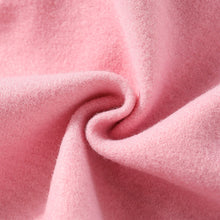 Load image into Gallery viewer, Girls Wool Collar Hooded Woolen Coat Children&#39;s Cute Solid Belt Bow Fleece Coat