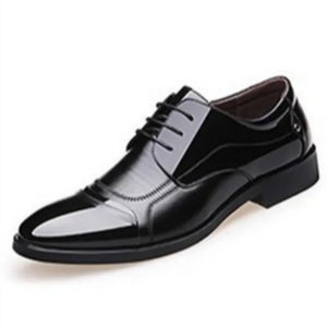 Men Lace Up Formal Dress Luxury Business Oxford Shoes