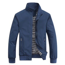 Load image into Gallery viewer, Men Casual Solid Color Bomber Jacket
