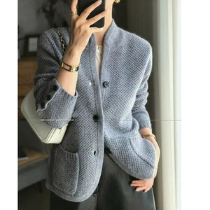 Women Stand Neck Sweater