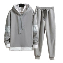 Load image into Gallery viewer, Men Hoodie Fitness Gym Sportswear Suit