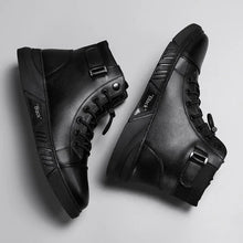 Load image into Gallery viewer, Men&#39;s Motorcycle Comfortable Platform Boots