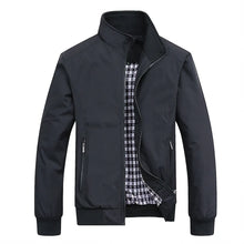 Load image into Gallery viewer, Men Casual Solid Color Bomber Jacket