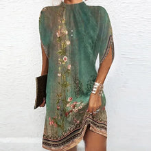 Load image into Gallery viewer, Women O Neck Short Sleeve Party Dress