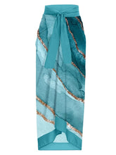 Load image into Gallery viewer, Women Marble Ripple Print Bikini