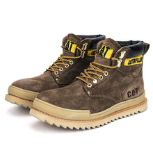 Load image into Gallery viewer, Men&#39;s Leather Martin Boots Workwear Outdoor Walking Anti Slip Work Shoes