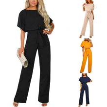 Load image into Gallery viewer, Ladies Jumpsuit  Elegant Ladies Tight Waist Slim Jumpsuit