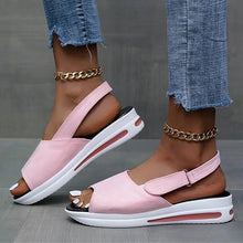 Load image into Gallery viewer, Women Breathable Soft Wedge Orthopedic Sandal