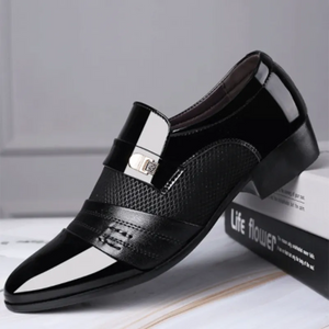 Men PU Leather Luxury Plus Size Party Office Business Shoes