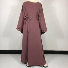 Load image into Gallery viewer, Plain Abaya With Free Belt