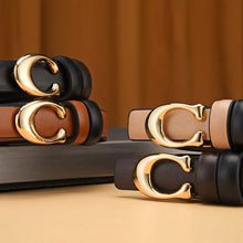 Load image into Gallery viewer, Women&#39;s Fashionable C-shaped Buckle Thin Belt