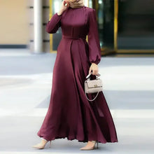 Load image into Gallery viewer, Muslim Maxi Dresses for Women Arabian Abayas for Women