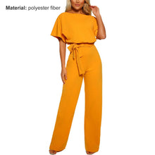 Load image into Gallery viewer, Ladies Jumpsuit  Elegant Ladies Tight Waist Slim Jumpsuit
