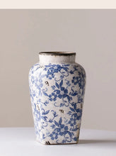 Load image into Gallery viewer, High End Blue and White Porcelain Vase