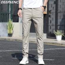 Load image into Gallery viewer, Men Casual Slim Straight Breathable Trousers