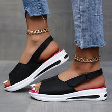 Load image into Gallery viewer, Women Breathable Soft Wedge Orthopedic Sandal