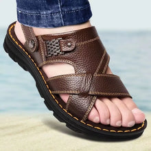 Load image into Gallery viewer, Men&#39;s Summer New Non-slip Genuine Leather Sandals