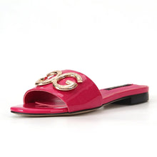 Load image into Gallery viewer, Women Flat Slides Mule Shoe