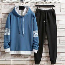 Load image into Gallery viewer, Men Hoodie Fitness Gym Sportswear Suit