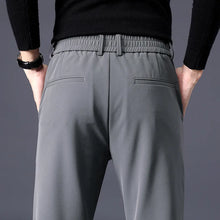 Load image into Gallery viewer, Mens Winter Casual Pants Stretch Slim Fit