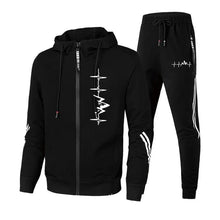 Load image into Gallery viewer, Men&#39;s high quality sports zipper hoodie + Pants