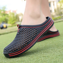 Load image into Gallery viewer, Men Slippers Massage Clogs Outdoor Garden Mules