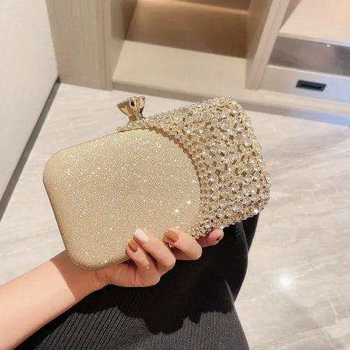 Women Diamond Evening Clutch Bags
