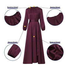 Load image into Gallery viewer, Muslim Maxi Dresses for Women Arabian Abayas for Women
