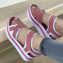 Load image into Gallery viewer, Women Open Toe Soft Elegant Wedge Orthopedic Sandal