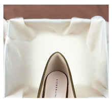 Load image into Gallery viewer, Women Flat Pumps Thin Low Heels for Women Pointed Toe Shallow Slip on Casual Work Office Female Elegant Shoes Zapatillas Mujer