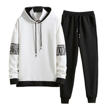 Load image into Gallery viewer, Men Hoodie Fitness Gym Sportswear Suit