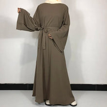 Load image into Gallery viewer, Plain Abaya With Free Belt
