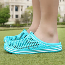 Load image into Gallery viewer, Men Slippers Massage Clogs Outdoor Garden Mules