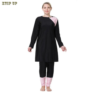 Muslim Long Kimono Hijab Dress for Women