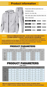 Athleisure Men's Sweatshirt & Zip Sweatshirt Set